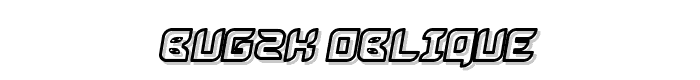 Bug2K Oblique font